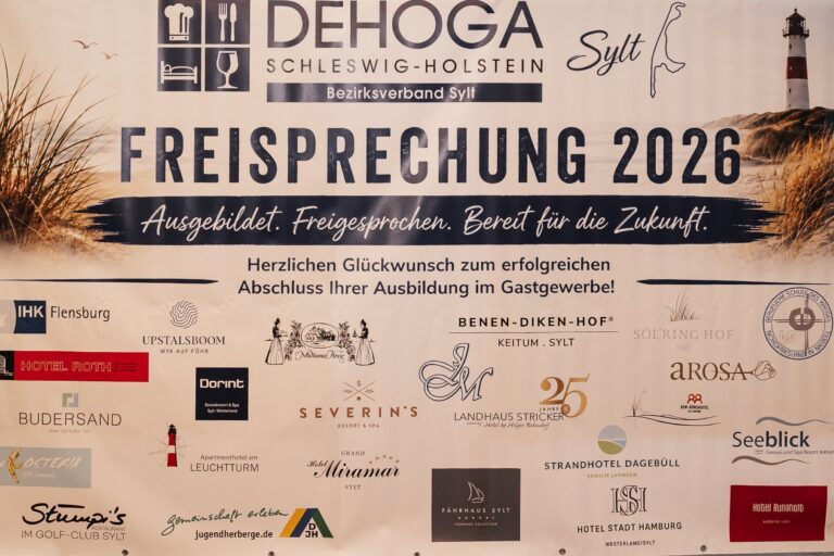 DEHOGA Sylt Freisprechung Sommer 2026